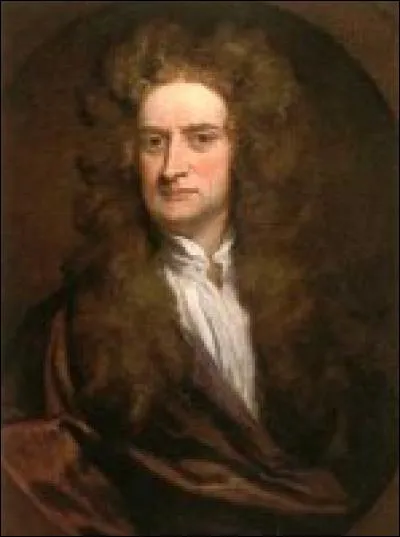 Newton. Il est né au...
