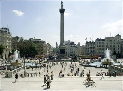 Qui est honoré au Trafalgar Square ?