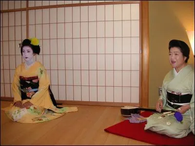 Quel est le vêtement traditionnel, mixte, avec une large ceinture qui l'ajuste à la taille ?