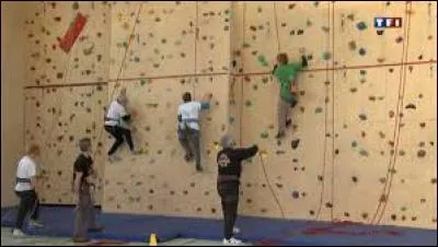 Ce mur d'escalade est très ---.