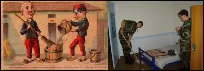 Si un cadre (sous-officier, un officier) vous donne un « saucisson », que se passe-t-il ?