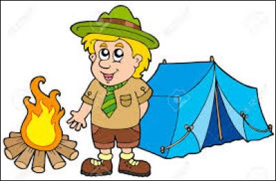 Les scouts aprennent vite à faire des nouilles prêt du feu.