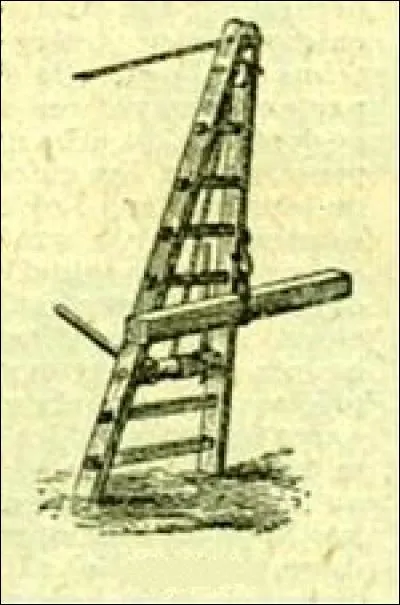 Quel nom d'animal désigne aussi un appareil rustique de levage ?