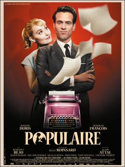 En quelle année est sorti le film "Populaire " de Régis Roinsard ?