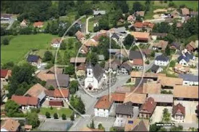 Commune alsacienne au sud de Mulhouse, Willer se trouve dans le d&eacute;partement ...