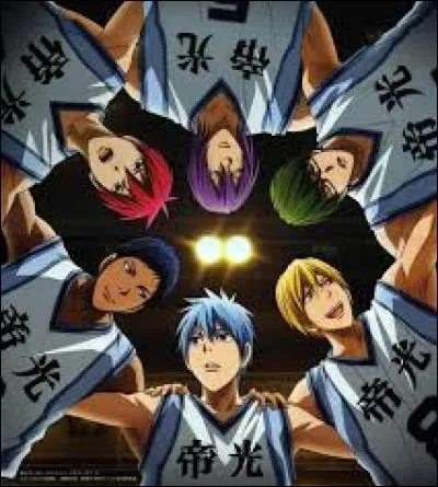 Comment étaient surnommés les 5 prodiges de Teiko ?