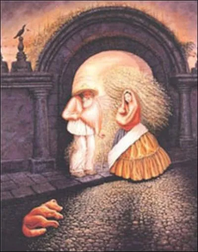 Octavio Ocampo est un sculpteur né le 28 février 1943. L'image ci-contre est une photo de l'une de ses uvres dans le domaine des illusions. Posons une question on ne peut plus classique : combien de visages cette uvre contient-elle ?