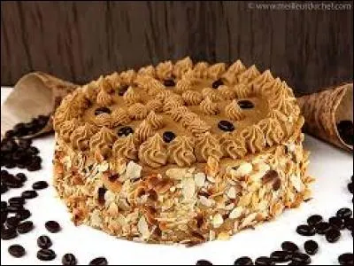 À quoi est parfumée la crème au beurre rentrant dans la composition d'une pâtisserie appelée "Moka" ?