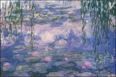 Où Monet réalisa-t-il l'étude des Nymphéas ?