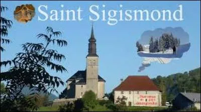 Je vous emmène à Saint-Sigismond. Commune de Haute-Savoie, elle se trouve en région ...