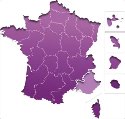 La région PACA est composée de... départements.