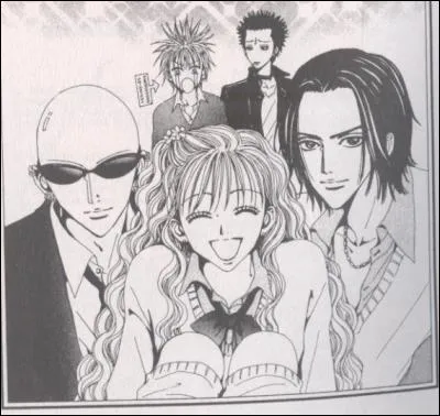 Quel est le nom du groupe formé au collège par Yasu, Takumi et Ren  ?