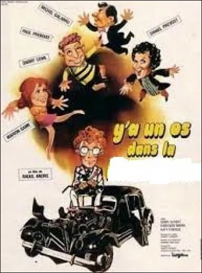 Sorti en 1974 et réalisé par Raoul André, ce film français réunit des comédiens tels que Michel Galabru, Marion Game, Darry Cowl ou encore Paul Préboist. Cela s'intitule : "Y'a un os dans la ...".