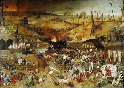 Qui a peint "Le Triomphe de la Mort" au XVIe siècle, ce gigantesque tableau dans lequel une armée de squelettes, guidée par la Mort, massacre un village ?