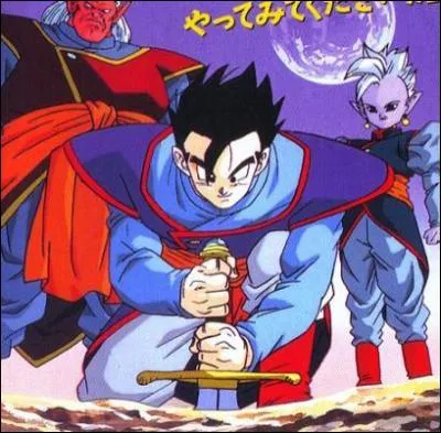 Avec qui Gohan s'est-il entraîné ?