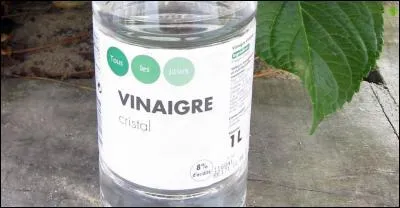 Lorsque vous faites du nettoyage, ne mélangez pas le vinaigre blanc avec du chlore ou de l'eau de javel !