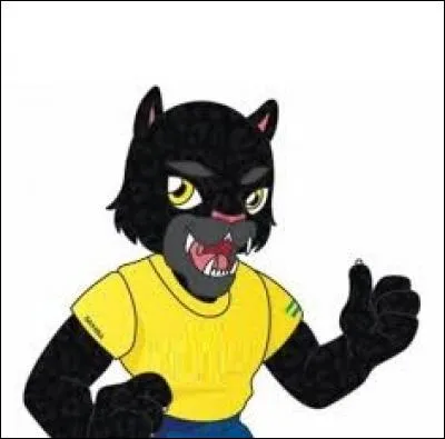 De quelle compétition de football la panthère noire nommée Samba est-elle la mascotte officielle ?