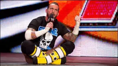 Lors d'un discours en 2011, que souhaite CM Punk ?