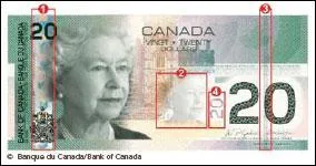 Le billet vert a une valeur de...