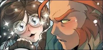 Comment s'appelle la fille que Gryf a sauvée ?