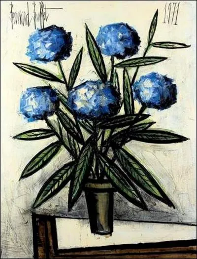Qui a peint ces hortensias bleus ?