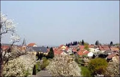 Le village Mosellan de Garrebourg se situe dans la nouvelle région ...