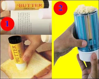 Un stick à beurre, pour ne plus laisser un seul bout de pain sans gras. Quel est le bon numéro ?