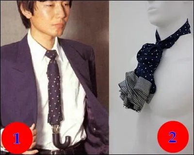 Une cravate parapluie, pour ne plus être pris au dépourvu. Quel est le bon numéro ?