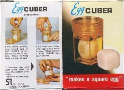 Vous avez invit&eacute; des amis &agrave; d&icirc;ner et vous ne savez pas comment les &eacute;pater, eh bien vous allez pouvoir le faire avec l'Egg Cuber, g&eacute;nial appareil &agrave; fabriquer des �ufs carr&eacute;s !