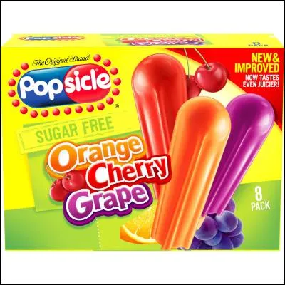 Un soir de l'hiver 1905, à San Francisco, un enfant de 11 ans, Frank Epperson, laisse dehors un bol de soda ainsi qu'une baguette pour mélanger. Au petit matin, le mélange est collé à la baguette à cause du grand froid de la nuit. Ainsi est né l'epsicle. C'est...
