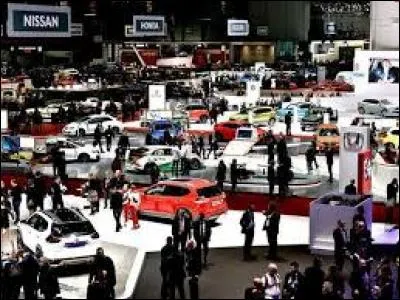 En quelle année s'est déroulée la première édition du Salon international de l'automobile de Genève ?