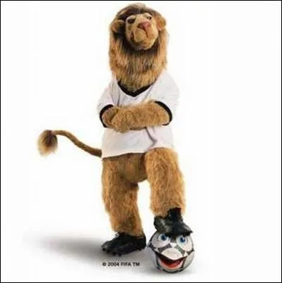 Comment s'appelait la mascotte de la Coupe du monde de football de 2006 ?