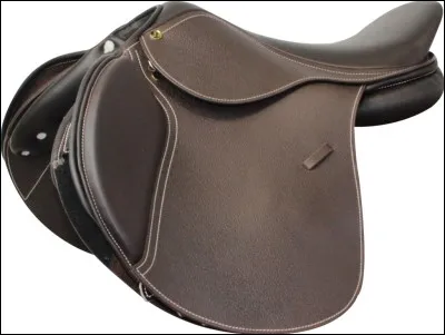 Dans quel ordre doit-on placer le quartier (1), la sangle (2), la croupière (3) pour seller un cheval ?