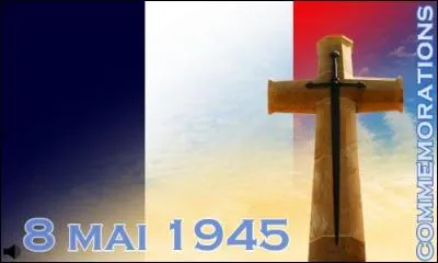 Que commémore-t-on le 8 mai ?