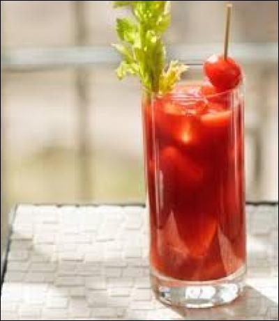 Comment s'appelle ce cocktail à base de jus de tomates, de jus de citron et de jus de vodka qui est épicé et pimenté ?