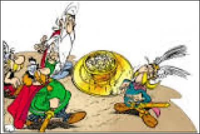 Dans "Astérix et le chaudron", où se situe la maison du chef Moralélastix ?