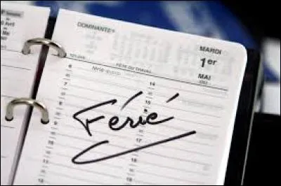 Vrai ou faux ?
Le 8 mai est un jour férié.