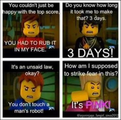 Oncle Wu a demandé à Lloyd de faire quelque chose au ninja. Quoi ?