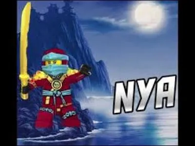 Quelle est la couleur du uniforme de Nya ?