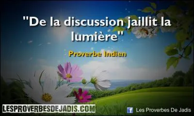 Converser à bâtons rompus !