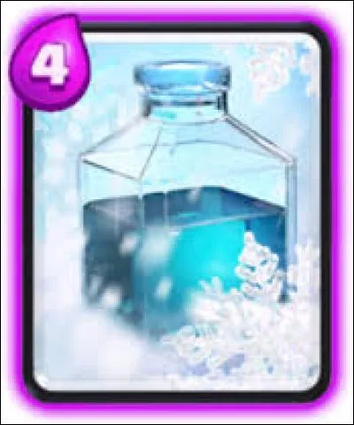 Quelle est la rareté du sort de gel ?