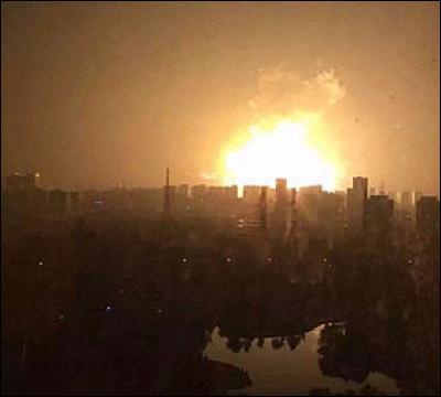 Août : Des explosions à Tianjin en 2015 ont lieu à partir du 12 août 2015 peu avant minuit dans un entrepôt chimique. Dans quel pays cela s'est-il passé ?