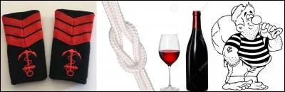 Ce « Mexicain » « a la cravate à mi-drisse », il a complètement vidé le « Gwen-ru » du carré. Mais, demain il « pose la casquette ».
Que signifie cette phrase ?