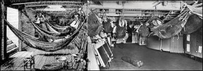 Bien sur, vous connaissez le terme « branlebas de combat », appel à l'équipage de rejoindre les postes de combat.
Connaissez-vous l'origine du terme « branlebas » ?