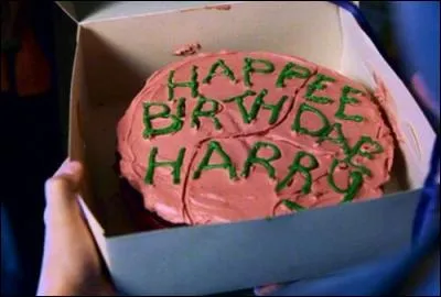 Le onzième anniversaire d'Harry est un...