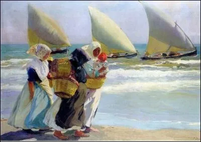 1863-1923- Il est considéré comme le plus haut représentant de l'impressionnisme espagnol grâce notamment à cette oeuvre de 1909 intitulée "El Balandrito". Qui est cet artiste de renommée internationale ?