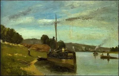 1830-1903- Ses oeuvres sur Paris, Rouen et le Havre ont marqué l'histoire de l'impressionnisme. Qui est ce peintre-graveur dont Gauguin fut l'un des premiers à lui acheter quelques oeuvres ?