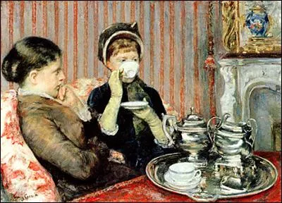 1844-1926- Qui est cette artiste dont l'oeuvre intitulée "Le Thé" dépeint, entre autres, une nouvelle approche dans la représentation des femmes dans l'intimité de leurs maisons ?