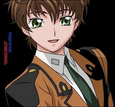 Suzaku Kururugi vient de l'anime ...