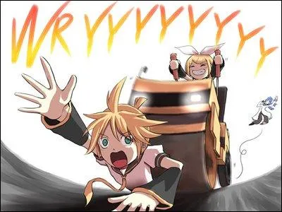 Le rouleau compresseur fait partie des objets fétiches de Rin et de qui d'autre ?